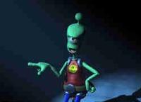 Alien in disco