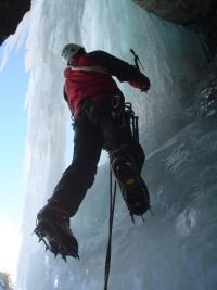 escalade sur glace