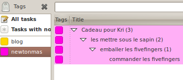list