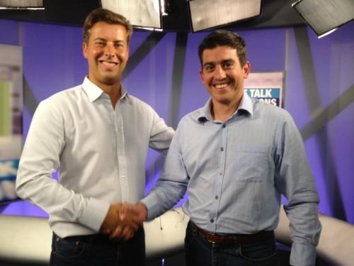 Grégory Goethals et Lionel Dricot sur RTL